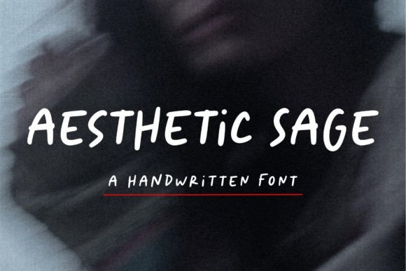 Aesthetic Sage: A Handwritten Display Font for Web Design