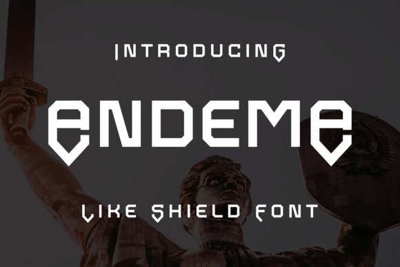 Andema: A Unique Display Font for Bold Branding