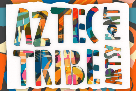 Aztec Tribe: A Whimsical Display Font Review