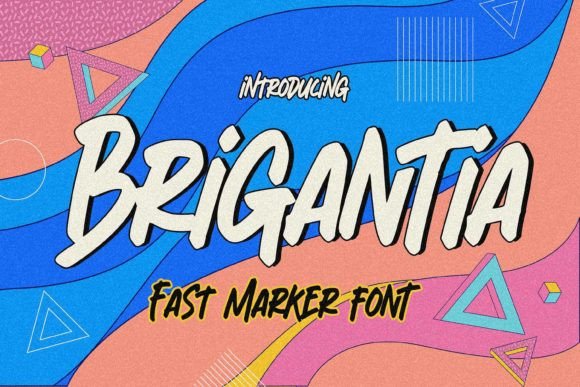 Brigantia: A Premium Display Font for Polished Branding