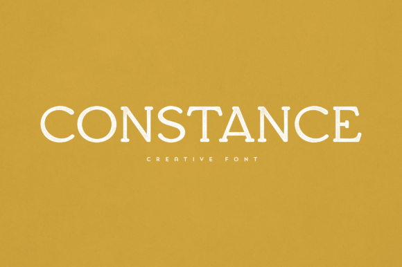 Constance: An Elegant Display Font for Makers