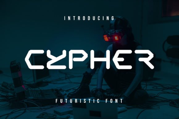 Cypher: A Futuristic Display Font for Bold Campaigns