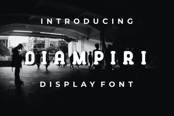 Diampiri: A Modern Display Font for Editorial Design