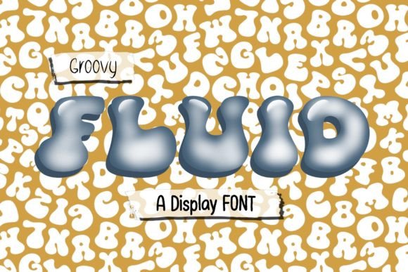 Groovy Fluid: The Display Font for Bold Marketing