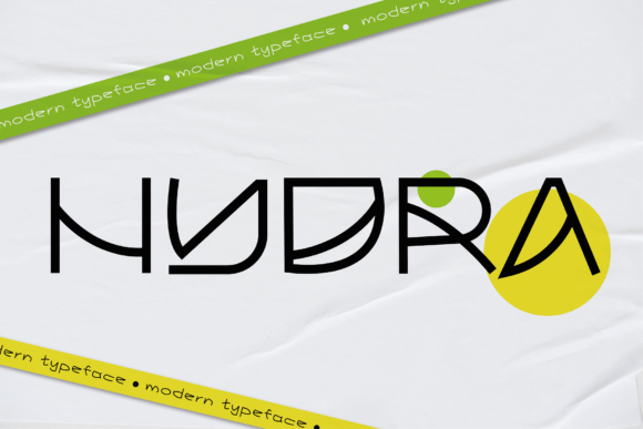 Hydra: A Quirky Display Typeface for Bold Editorial Design