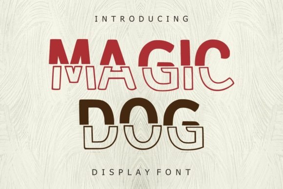 Magic Dog: A Cartoon Display Font for Bold Campaigns