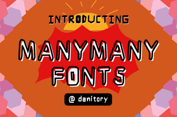 Manymany: A Bold Display Font for Modern Web Design
