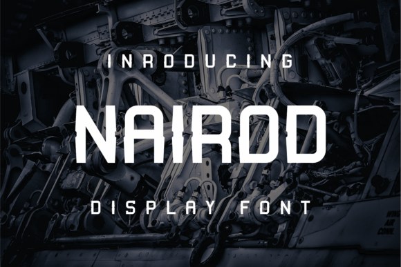 Nairod: A Quirky Display Font for Your Brand