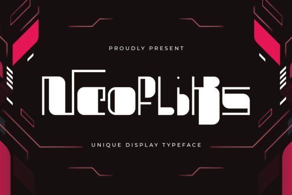 Neofliks: A Bold Display Font for Modern Editorial Design