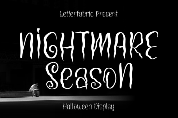 Nightmare Season: The Ultimate Halloween Display Font