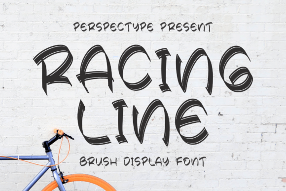 Racing Line: A Modern Display Font for Bold Editorial Design