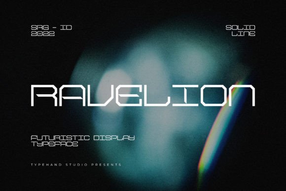 Ravelion: A Modern Display Font for Web Design