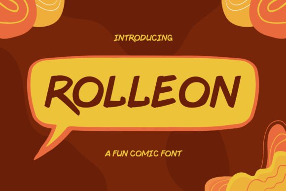 Rolleon: The Comic Display Font for Bold Campaigns