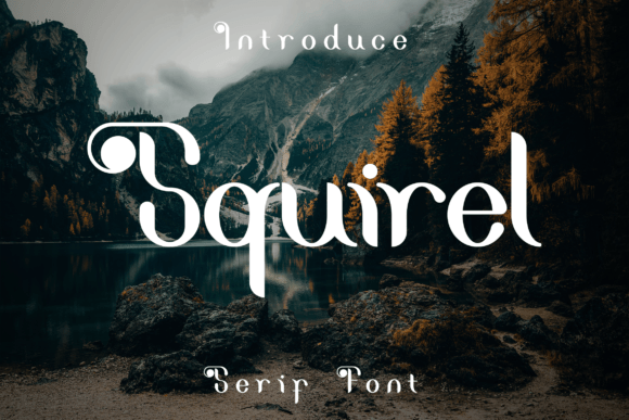 Squirel: A Quirky Display Font for Bold Campaigns