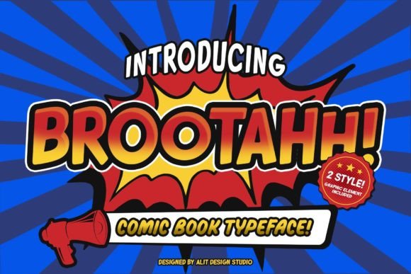 The Brootahh: A Bold Display Font for Editorial Impact