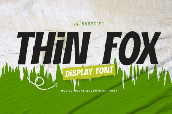 Thin Fox: A Premium Display Font for Business Branding